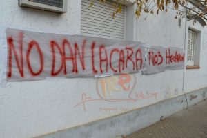 Casa a casa: Maciel marchó hacia las viviendas de los médicos del directorio