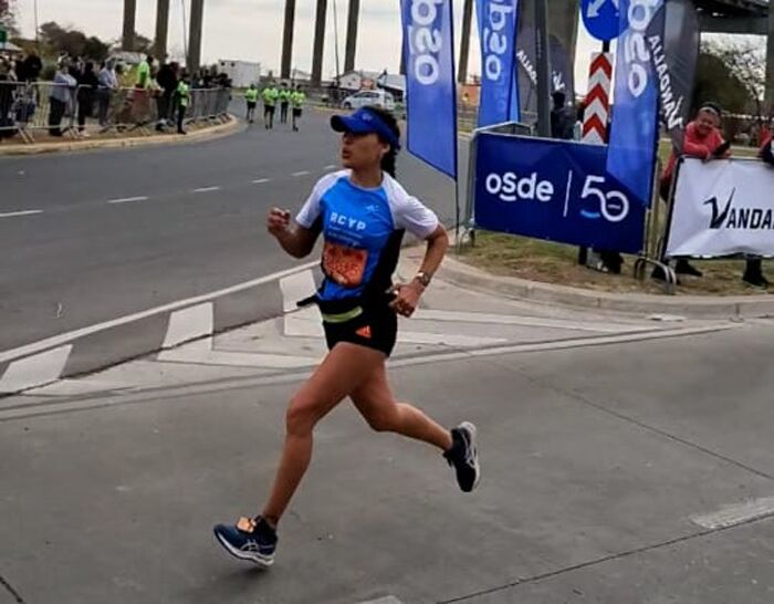 Marina correrá la maratón por los 155 años de La Capital como atleta élite: “Ya gané”