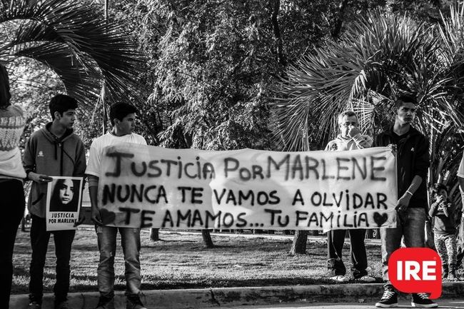 “Con la presencia de los vecinos alcanza. Nuestra bandera es la justicia”