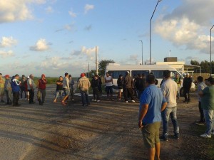 Protesta de Sutravip por trabajadores despedidos