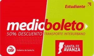 El medio boleto estudiantil interurbano podrá gestionarse a partir del 1º de marzo