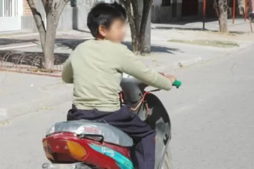 Secuestraron una moto con escape conducida por un menor de edad