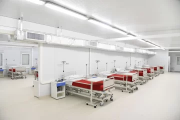 Hay solo cinco pacientes internados por covid en el Hospital Modular de Baigorria