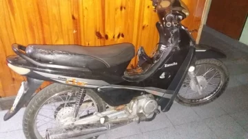 Operativo: Secuestraron una moto robada conducida por un menor