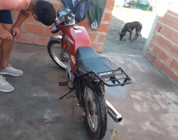 Timbúes: Encontró su moto robada en la casa de una vecina del pueblo