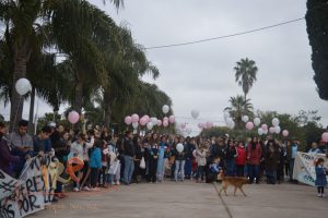 Oliveros se manifestó en pedido de #NiUnaMenos