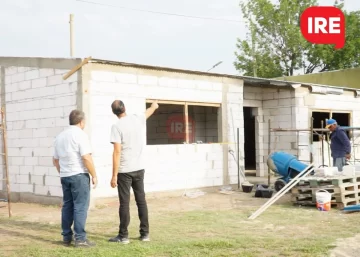 Timbúes construyó dos salones en tiempo record para los alumnos de la técnica