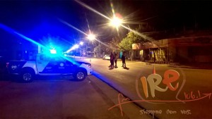 Operativo de control policial en el fin de semana