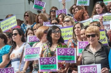 Piden a Fascendini que trate en el Senado la Ley de Paridad
