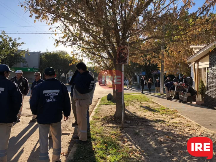 Los trabajadores comunales iniciaron un nuevo paro sin plazo