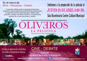 “Oliveros, la película” se presentará en Puerto San Martín