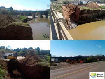 A un paso de finalizar las obras en el Puente sobre el Río Carcarañá