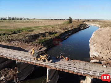 En septiembre quedará habilitado el puente de la cañada