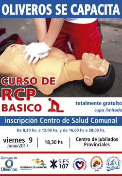 Oliveros: Nueva oportunidad para aprender RCP