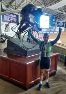 Un sanlorencino es campeón mundial de ciclismo