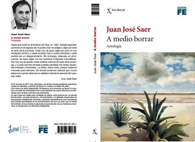 Distribuirán libros de Juan José Saer a las bibliotecas escolares