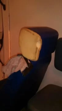 La ambulancia del SAMCO sufrió un acto de vandalismo