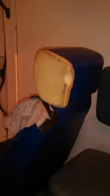 La ambulancia del SAMCO sufrió un acto de vandalismo