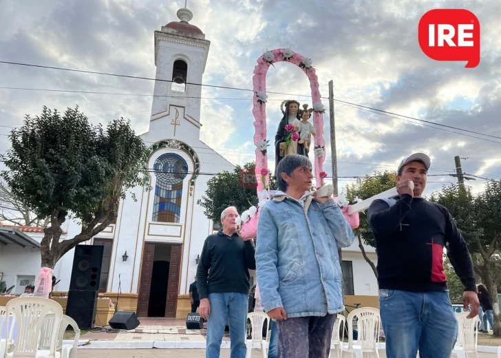 Comenzó la novena de Santa Rosa y en septiembre Oliveros recibirá al obispo