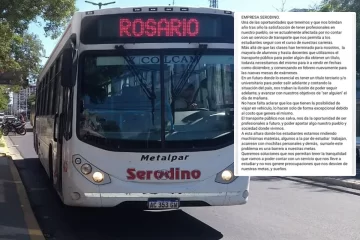 Serodino y Carrizales en alerta por la baja en las frecuencias del servicio de colectivos