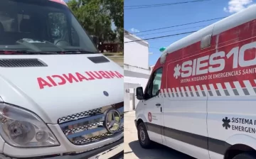 Serodino recibió una ambulancia para reemplazar a la vieja unidad