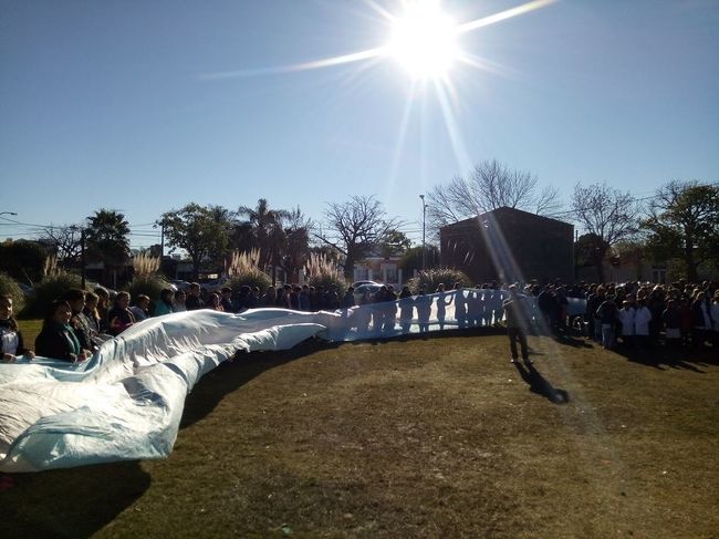 Se celebró un popular acto por el Día de la Bandera