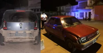 Choque en una esquina de Barrancas con dos lesionados