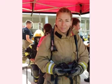 Vanesa Rodriguez representara al cuartel de bomberos en Rosario
