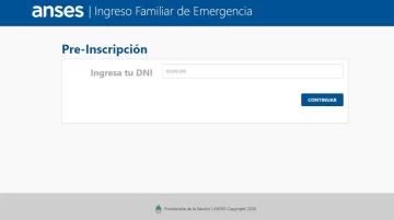 Ya abrió la preinscripción para el bono de emergencia de $10000