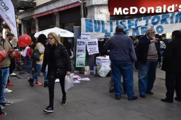 Multisectorial contra el Tarifazo: recolecta firmas para pedir tregua social