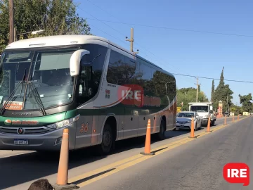 Se normalizó el funcionamiento de colectivos en Villa La Ribera