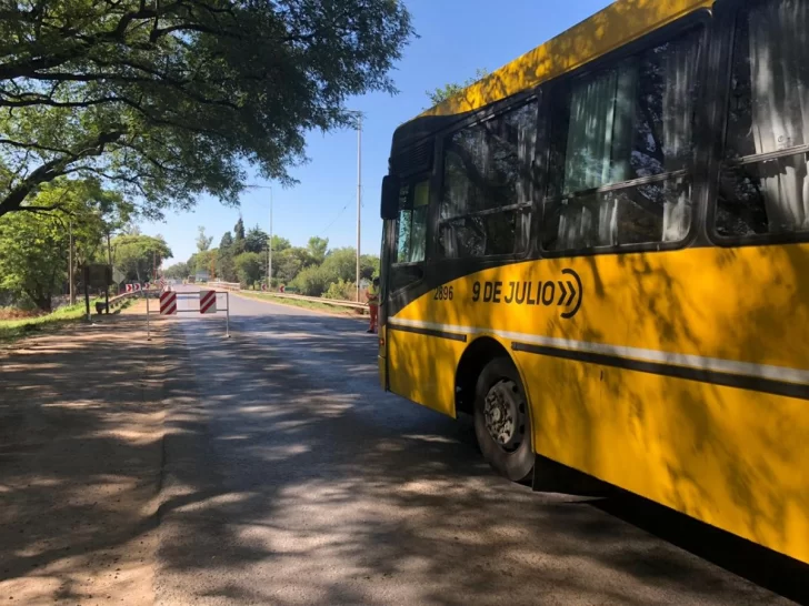 Los colectiveros iniciaron un paro hasta que se abone el aguinaldo