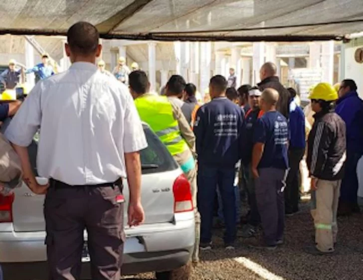 Un delegado sindical y un obrero desataron una riña en una obra