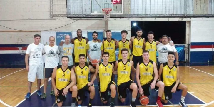 Básquet masculino: Timbúes busca ascender a la superliga