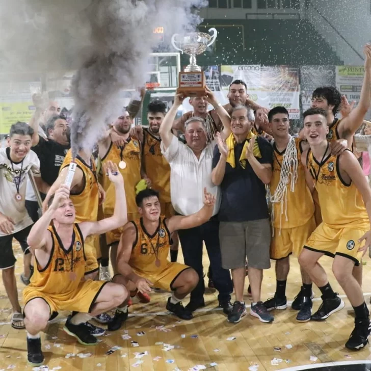 Básquet: Timbúes tendrá esta noche su fiesta de Campeón