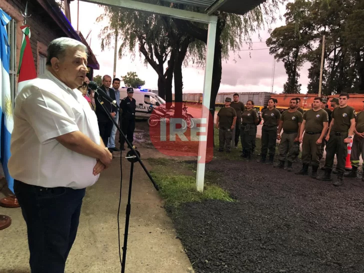 Timbúes inauguró un nuevo destacamento de la Guardia Urbana