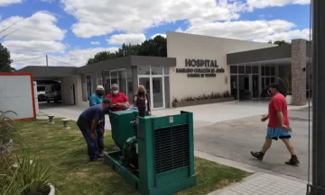 Tras una millonaria inversión, Timbúes sumó un generador eléctrico al Hospital