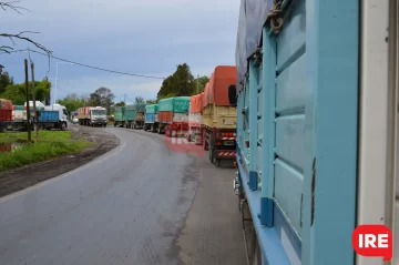 Timbúes habilita el paso de camiones con un control sanitario provincial