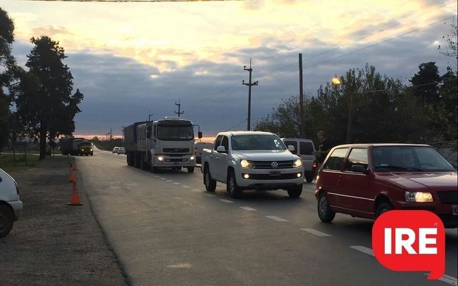 Villa La Ribera:  Comenzó otra etapa de obras sobre la ruta