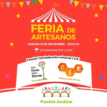 Este sábado llega nuevamente la feria de artesanos