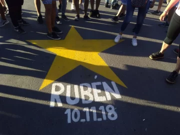 Multitudinaria marcha para exigir justicia por Ruben Franco