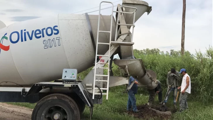 La comuna de Oliveros iluminó con led un nuevo sector