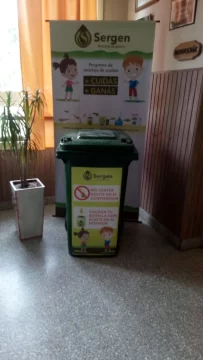 Sergen comenzó una campaña de reciclaje y generó controversias