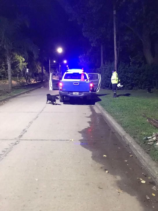 Se realizó un nuevo control en la plaza: Una moto secuestrada