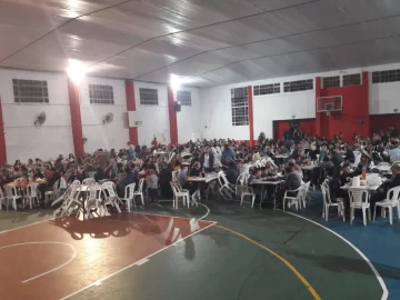 Multitudinario evento para celebrar obras en el Sportivo Belgrano