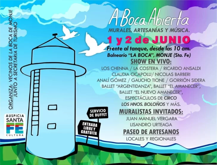 Para agendar: Muralismo, artesanos y show en La Boca