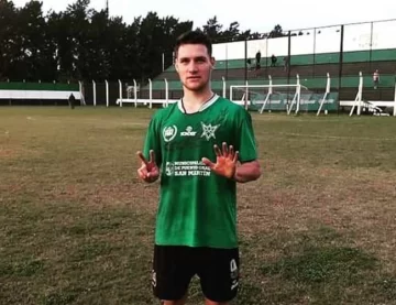 Un macielense marcó una histórica goleada en la Liga Sanlorencina