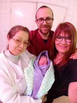 Honrar la vida: nació un bebe en el hospital de Maciel