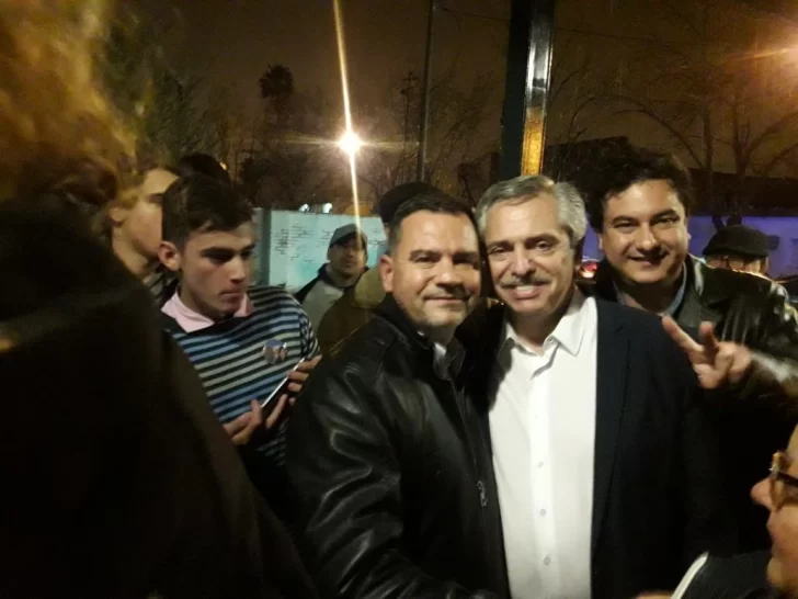 Calori se sumó a la campaña de Alberto Fernández y Marcos Cleri