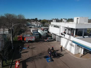 Bomberos Voluntarios: Sede zonal por tercera vez en el año